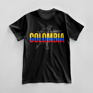 Camiseta Yo apoyo a Fuerza COLOMBIA
